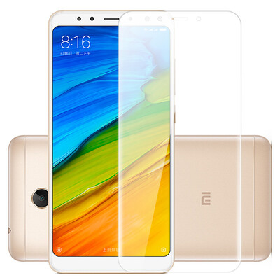 

ESCASE Tempered Glass Full Screen Protector for Mi Redmi 5Plus