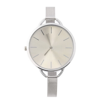 

современные стали группы большой круглый циферблат случайные нарядного запястье часы мужчины женщины