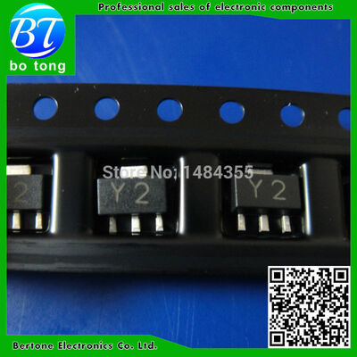 

100PCS Free Shipping SMD transistor SS8550 MARK: Y2 SOT89