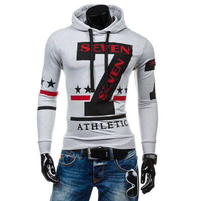 

2017 autumn&winter new mens clothes European Style leisure fleece cardigan hooded