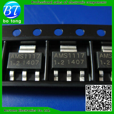 

Free Shipping 20PCS/LOT Original AMS1117-1.2V AMS1117-1.2 AMS1117 LM1117 1117 Voltage Regulator We only provide good quality