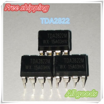 

Free Shipping 50pcs/lot TDA2822M TDA2822 CHINA SOP-8 100% NEW