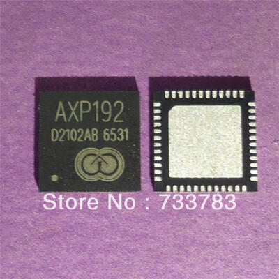 

5pcslot X-Powers AXP192 Enhanced single Cell Li-Battery&Power System Management IC