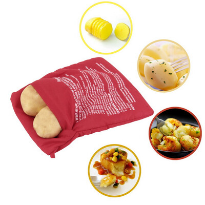 

Potato Corns Bread Microwave Cooker Bag Washable Baked Cooking Roast New