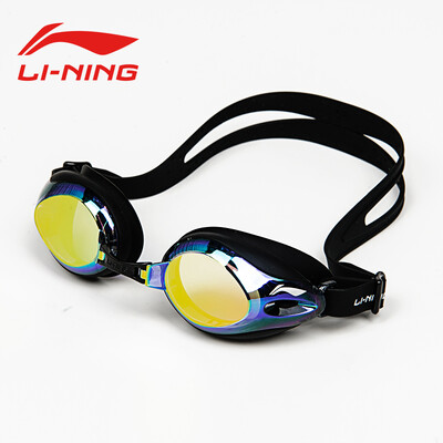

Li Ning (LI-NING) очки для взрослых близорукость туман водонепроницаемый комфорт высокой четкости LSJL633 черный близорукость 200 градусов