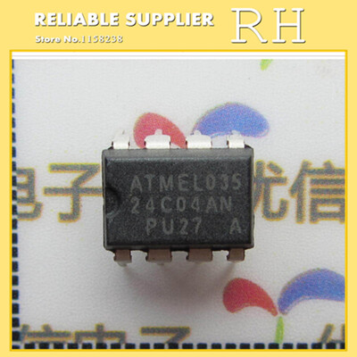 

100pcs/lot AT24C04AN AT24C04 DIP8 EEPROM