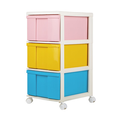 

Alice IRIS Childrens Colorful Chest of Drawers 3D Color 3 Layers