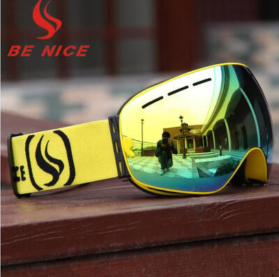 

BENICE Ski Goggles, Snow Goggles для сноуборда Сноуборд Катание на коньках - для взрослых и детей Очки OTG Anti Fog UV Protection
