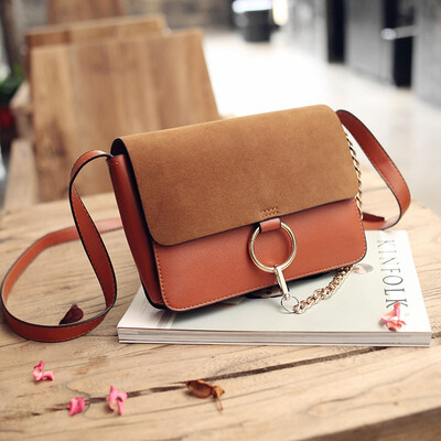 

2018 Hot Sale Popular Fashion Brand Design Women Genuine Leather Cloe Bag High Quality Real Cowskin Shoulder Bag Chain Organ Bag