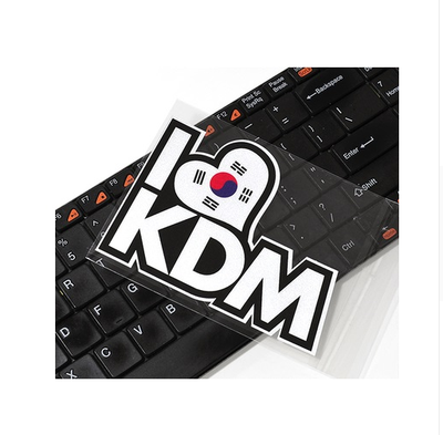 

High quality For I love KDM car Reflective sticker&decals cool modified accessories