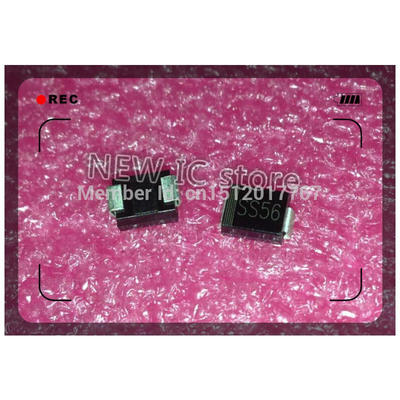 

Free shipping SS56 SMD Schottky Barrier Rectifier Diode 5A 60V DO-214AA SMB 100pcs/lot Free shipping