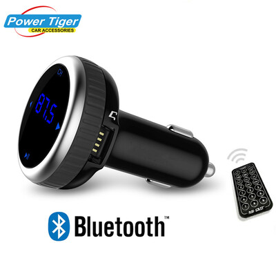 

Обновление автомобильного MP3-плеера Bluetooth Handsfree FM-передатчик Двойной порт USB с беспроводным пультом дистанционного упра
