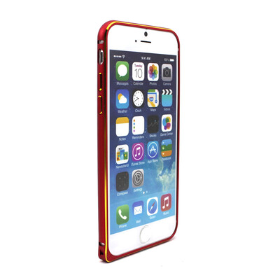 

Алюминиевый Пряжка Открыть Металл Бампер Чехол для iPhone 6 Plus 5.5"