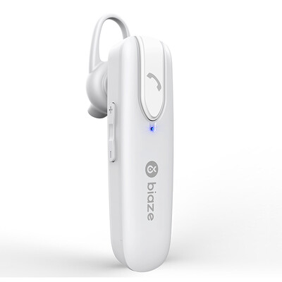 

Biaze Fashion Business Bluetooth-гарнитура Sport Bluetooth-гарнитура Bluetooth 4.2 Long Standby Hanger для Android / Apple D26 White