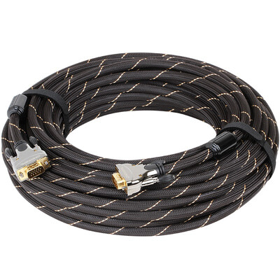 

Akihuo (CHOSEAL) QS0005T25 VGA (3 + 6) Проекционный компьютерный проектор с экранирующей сетью с магнитным видеокабелем 25 метров