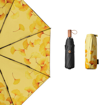 

BANANAUNDER Black Series 30 Clear Umbrella Black Umbrella Sun Protection UV Umbrella India
