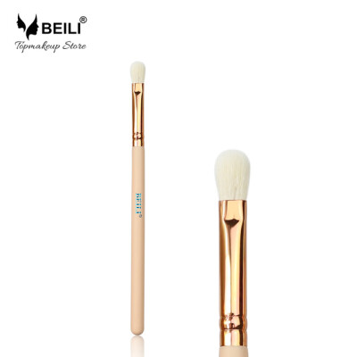 

BEILI 227 # Rose Golden Ferrule Природная щетина Козьи волосы Тени для глаз Укротитель Кисти для макияжа