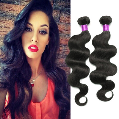 

Brazilian Body Wave Virgin Hair 3pcs/lot 100g/pcs Natural Black Brazilian Virgin Human Hair Extension Brazilian Body Wave