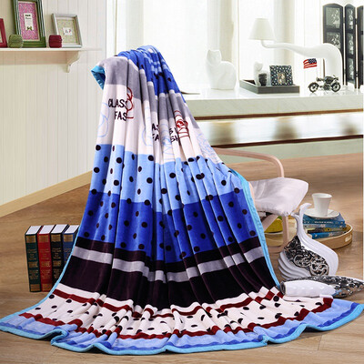 

Antarctica Nanjiren flannel blanket blanket lunch break air conditioning blanket blanket faint 100 150cm