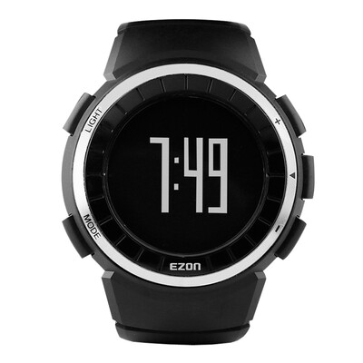 

EZON T029 Фитнес часы Шагомер Калории Счетчик Цифровые часы Мужчины Наружные Наручные часы Будильник Секундомер Мужские Спортивные