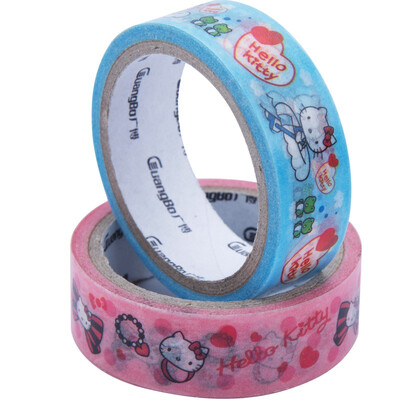 

GuangBo KT86105 Colorful Washi Tape Hellokitty Washi Tape