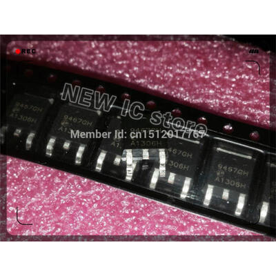 

Free Shipping 10pcs/lot AP9467GH AP9467 9467GH AP9467GH-HF TO-252 N-CHANNEL ENHANCEMENT MODE POWER MOSFET 100%NEW