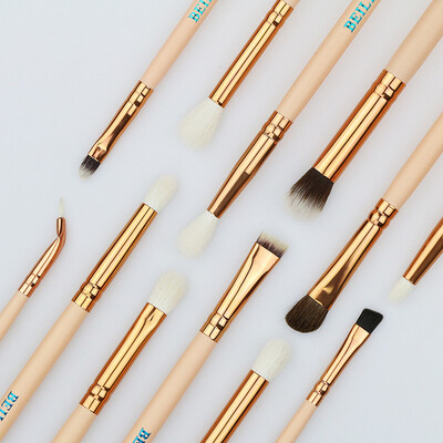 

BEILI 12 Stücke Augen Make-Up Pinsel Set