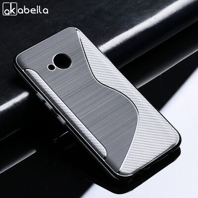 

AKABEILA Phone Case For HTC U11 Life Case Silicone HTC U11 Life Cover  Line Brush Soft Back Cover Housing Coque Bags 52 inch