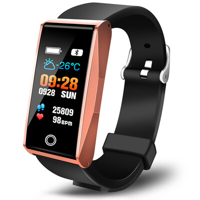 

GASON умный браслет MATE1 тест сердечного ритма научный сон шаг браслет мужчины и женщины IP67 водонепроницаемый WeChat дисплей отображения напоминание розовое золото