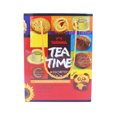 

TATAWA biscuit commemorative gift tote bag handbag color graphics random hair