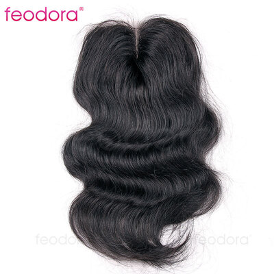 

Lace Closure Body Wave Human Hair Peruvian 4x4" Lace Closure Bleached Knots Virgin Hair Closures Stocked Top Quality