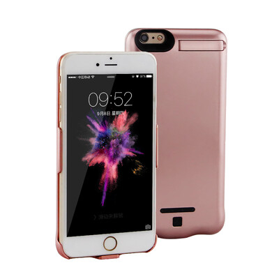 

Для iphone6 ​​/ 6s7 / 8 Портативный зарядный корпус 5000mAh Банк питания для iphone Зарядное устройство с розничной коробкой