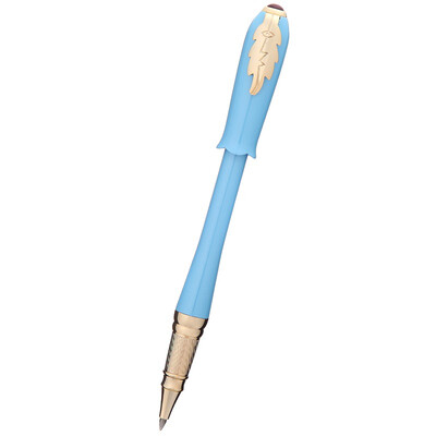 

Picasso (pimio) ps-986 pearl blue gold clip pearl pen / signature pen