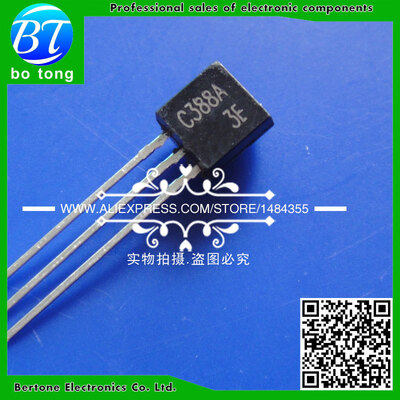 

1000PCSLOT Free shipping C388 2SC388 KSC388 2SC388Y3AL NPN Transistor TO-92