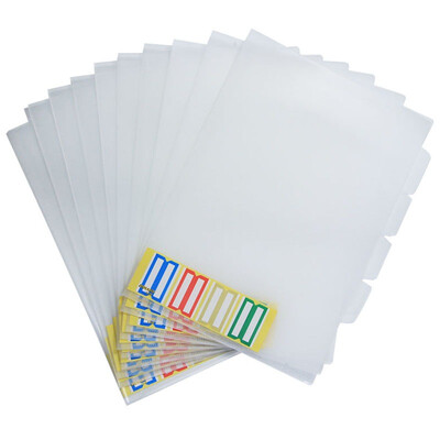 

Kimley E356 A4 can be classified 3 layers file set folder transparent 10 loaded