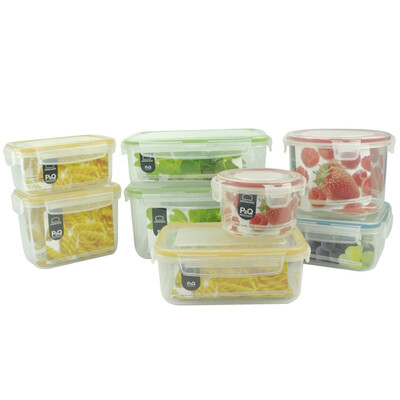 

Lock & lock NEO plastic crisper 8pcs set NLP131S003