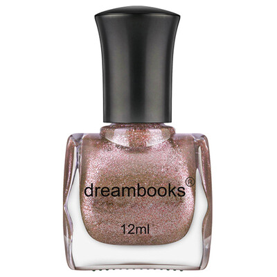 

DREAMBOOKS DB HO 026 12ml pink beads bright pieces (French raw materials water-based nail polish peelable fragrance health nail metal color