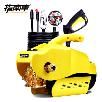 

Guide car auto supplies Hercules high pressure car washing machine home high pressure cleaning machine 220V induction motor car wash water pump car wash brush water gun - Hercules Deluxe Edition