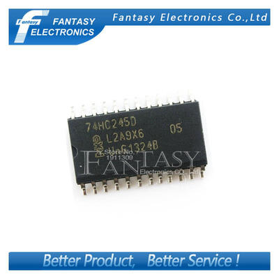 

100PCS 74HC245D SOP24 74HC245 SOP SN74HC245DWR SMD new and original IC free shipping