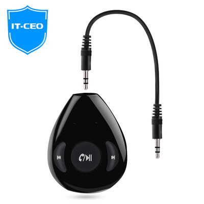 

IT-CEO Car Bluetooth Audio Receiver 41 AUX Car 35mm Player Adapter Bluetooth Headset Converter Wireless Handsfree Phone Mobile Phone Speaker Speaker W516
