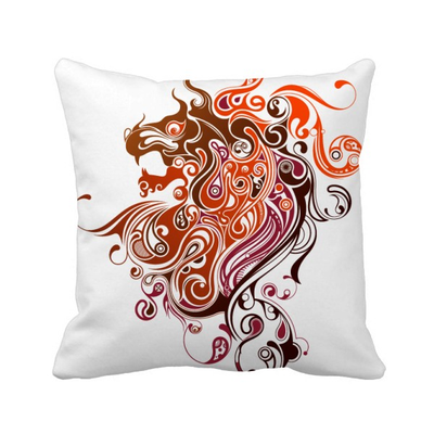 

цветной дракон животное искусства силуэт площадь бросить подушку включить подушки покрытия дома диван декор подарок