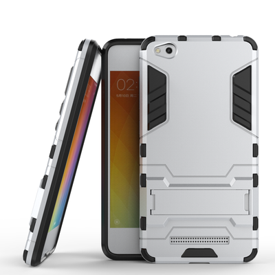 

TPU Armor Case Shockproof Rugged Protective Back Cover with Standing Frame for XIAOMI Redmi 4A