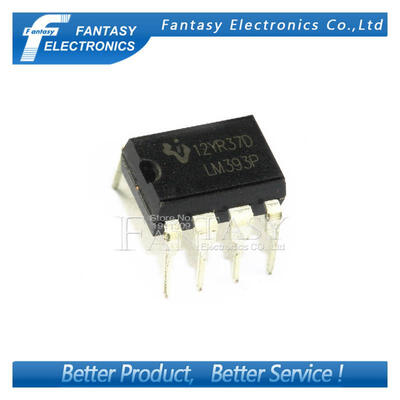 

100PCS LM393P DIP8 LM393 DIP LM393N 393 new&original IC free shipping