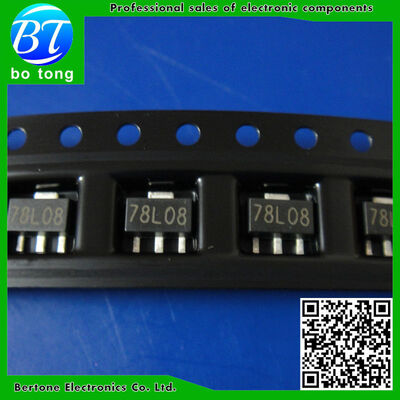 

500PCS Free Shipping SMD 78L08 78L08 8V SOT-89