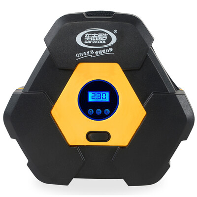 

Che Chi Cool In-Car Inflator Pump 12V Портативный аварийный диспенсер для волейбола Мотоцикл Резиновая лодка Электрический автоматический насос насоса (цифровой дисплей)