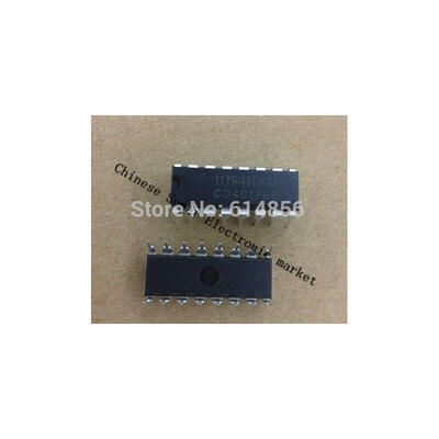 

20PCS CD4017 CD4017B CD4017BE 4017 DECADE COUNTER DIVIDER IC