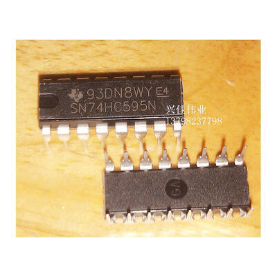 

100pcslot 74HC595 74HC595N SN74HC595N DIP-16 Shift Register