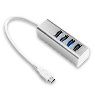 

Современный (HYUNDAI) HY-333Type-C трансфицировал адаптер USB3.0 адаптер четыре типа C-концентратора перезаряжаемой роскоши золото