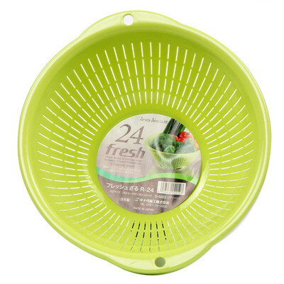

【Jingdong Supermarket】 SANADA imported kitchen storage basket baskets baskets green