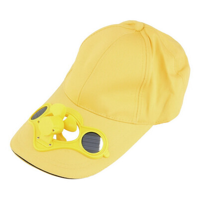 

Summer Sport Outdoor Hat Cap with Solar Sun Power Cool Fan For Cycling